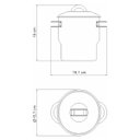 Ver imagem 6 de Cuscuzeira 14cm 2,20L 62519/140 Tramontina