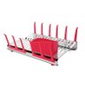 Escorredor de Louças Aço Inox Vermelho 61535/560 Tramontina - 1