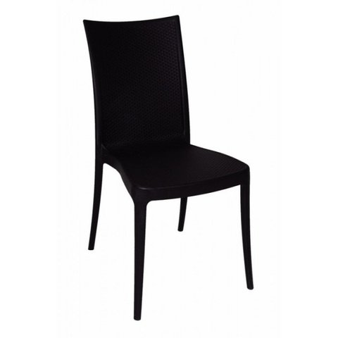 Cadeira Laura Ratan Preto Tramontina 92032/009