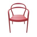 Ver imagem 2 de Cadeira Sissi Vermelha Tramontina 92045/040
