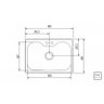 Cuba Sobrepor Acetinada Morgana + Lixeira Embutir 5L 94990/001 Tramontina - 2