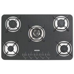 Cooktop Tramontina 5 Bocas Gás Vidro Brasil 5gg Tri 70 94708/502 - 4 Cooktop Tramontina 5 Bocas Gás Vidro Brasil 5gg Tri 70 94708/502 - 4