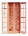 Ver imagem 2 de Porta Balcão de Madeira Maciça Abrir/abrir 2,10(a)x1,60(l) com Ferragens