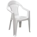 Ver imagem 1 de Cadeira Plastica Branca Imbe 92231/010 Tramontina