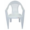 Ver imagem 2 de Cadeira Plastica Branca Imbe 92231/010 Tramontina