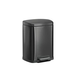 Lixeira de Pedal em Aço Inox Preta 8L 94544/308 Tramontina - 3