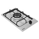Ver imagem 1 de Cooktop Tramontina 1 Boca Gás Inox Dominó 1gx Tri 30 94700/111