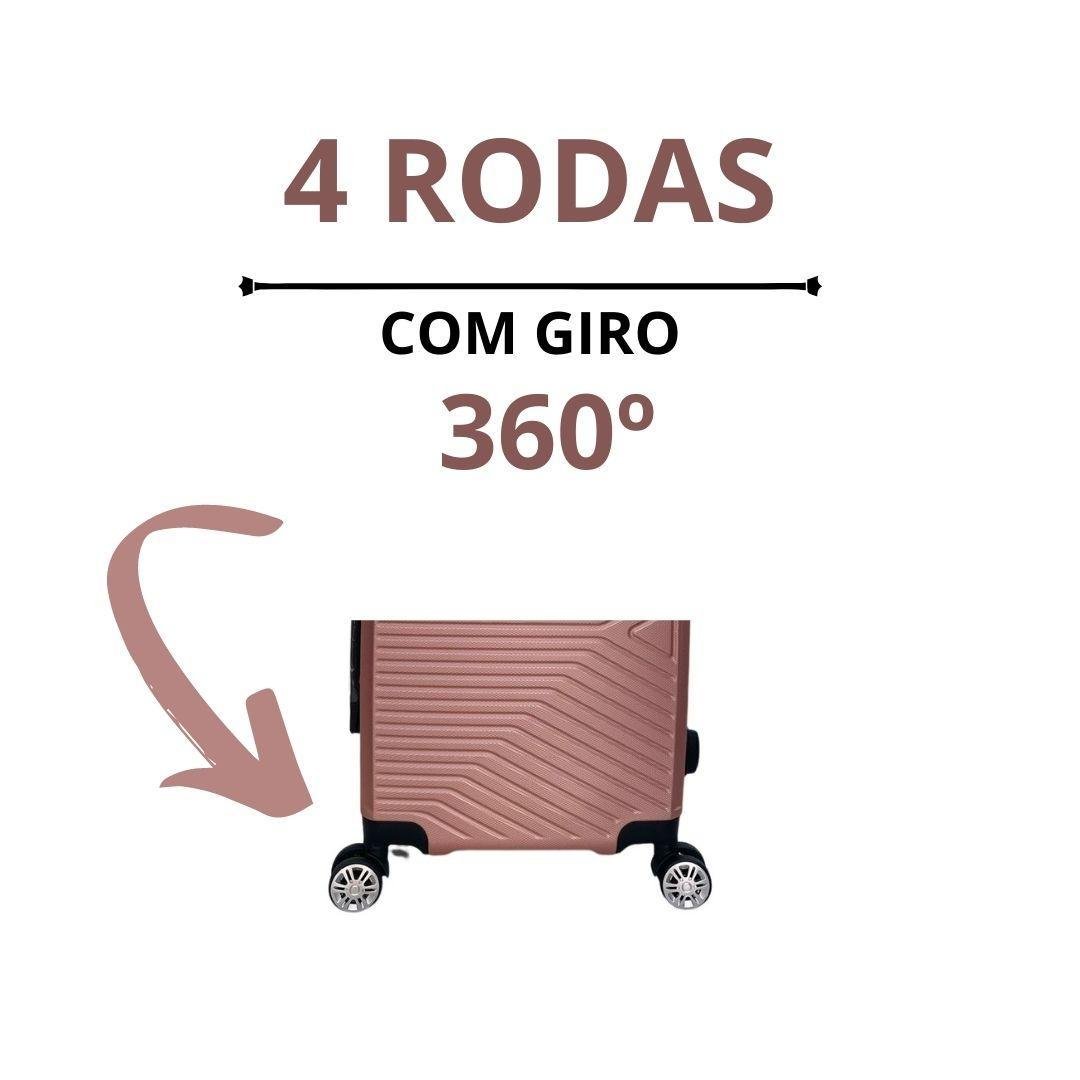 Mala para Viagem Pequena 10kg de Bordo em Fibra Abs Allabard - 2