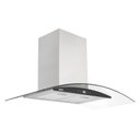 Ver imagem 1 de Coifa de Parede Tramontina 94816/221 New Vetro Preta Touch 90cm