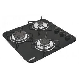 Cooktop Tramontina 3 Bocas Gás Vidro Brasil 3gg 45 94726/501 - 1