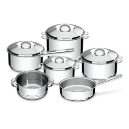 Conjunto de Panelas Solar 6 Peças Aço Inox Tramontina 65500/040 - 1