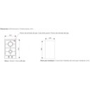 Ver imagem 3 de Cooktop Tramontina 2 Bocas Gás Inox Dominó 2gx 30 94700/211