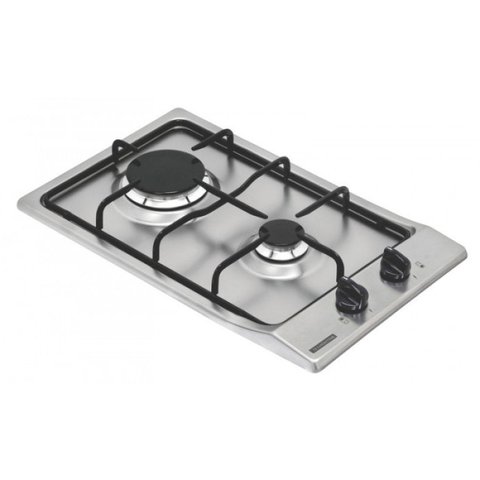 Cooktop Tramontina 2 Bocas Gás Inox Dominó 2gx 30 94700/211