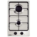 Ver imagem 2 de Cooktop Tramontina 2 Bocas Gás Inox Dominó 2gx 30 94700/211