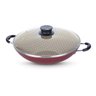 Panela Wok ø 36cm com Tampa de Vidro 6,6 litros Vermelha Paris Tramontina 20545/736 - 1
