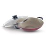 Panela Wok ø 36cm com Tampa de Vidro 6,6 litros Vermelha Paris Tramontina 20545/736 - 2