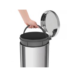 Lixeira Tramontina com Pedal em Aço Inox - 12 Litros - 3