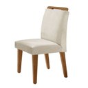 Ver imagem 7 de Conjunto Sala de Jantar Mesa Olimpia 120 Cm em Mdf e 4 Cadeiras Athenas