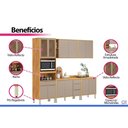 Ver imagem 5 de Cozinha Completa 5 Peças Plena CZ318 Cinamon/Nude Demóbile