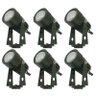Espeto Led 3w Cob Jardim Verde Kit 6 - 1