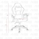 Ver imagem 3 de Cadeira Gamer Fox Racer Nordic Rgb Preta B98