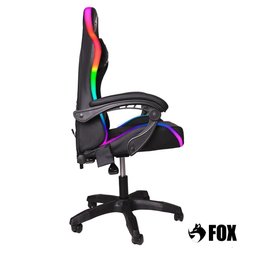 Cadeira Gamer Fox Racer Nordic Rgb Preta B98 - 7