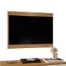 Painel para Tv Suspenso Extensivo Ambiente Texas Carvalho Americano - Incorplac - 1