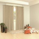Ver imagem 1 de Cortina Blackout 4,00x2,50 Corta Luz Bege Admirare