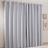 Cortina Blackout Tecido Prata 300x250 Embossed | Sultan - 1