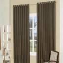 Ver imagem 1 de Cortina Rústica para Varão 3,00x2,50M Linda Marrom | Admirare