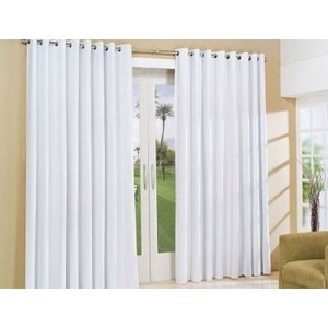 Cortina para Janela Corta Luz Blackout 2,80x2,50 Branca Admirare