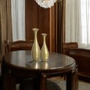 Ver imagem 7 de Dupla de Vasos Decorativos de Cerâmica Vanguard Dourado Ventura
