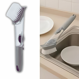 Escova Multiuso com Dispenser 40ml – Mais Praticidade, Economia e Agilidade na Sua Limpeza Diária - 6