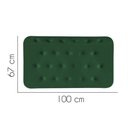 Ver imagem 2 de Painel Estofado Luxo Capitonê Brenda 100cm Solteiro para Cama Box Suede Verde Musgo - Gat Magazine