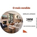 Ver imagem 4 de Espelho Multiuso Lapidado Redondo 40cm Diam. com Suporte de Fixação.