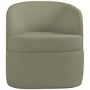 Ver imagem 3 de Poltrona Decorativa Giratória para Sala de Estar Siena Bouclê Verde - Lyam Decor