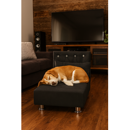 Cama Pet Luco Liz, Descanso e Conforto com Qualidade para Seu Pet, Incluso Almofada Descanso - Preto - 5