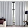 Cortina Dupla Sala/Quarto 450x260 Rafaela | MC Cortinas - Branca - 1