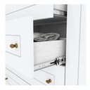 Ver imagem 5 de Guarda Roupa Infantil Nova York 4 Portas Branco Hp - Henn