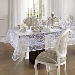 Toalha de Mesa Croche 10 Lugares 155x300 M Lepper - 1