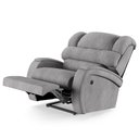 Ver mais imagens de Poltrona do Papai Sala de Cinema Reclinável Kylie Power Touch Massagem USB Linho Cinza G23 Gran Belo