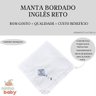 Manta Para Bebe Dupla Pique Brincadeira 100% Algodão- 1 Peça Balu Baby MARINHO - 3