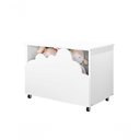 Ver imagem 3 de Baú de Brinquedos Nuvem Alegria Branco com 2 Luminárias