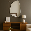 Ver imagem 4 de Espelho Tobago - Linha Metal - - 80x60 - sem LED - Cobre