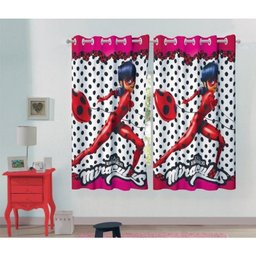 Cortina Miraculous: As Aventuras de Ladybug 1,5 x 1,8M | Lepper - 1