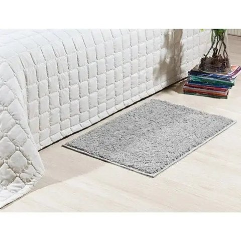 Tapete para Sala/Quarto 50x100 Classic | Oasis Tapetes - Cinza