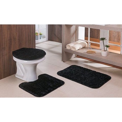 Jogo de Banheiro Classic | Oasis - Preta