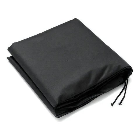 Capa Impermeável Compatível Sofá em L Preto 250x250