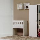 Ver imagem 3 de Mini-berço Com Colchão Ditália BBI-54 Branco