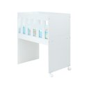 Ver imagem 1 de Mini-berço Com Colchão Ditália BBI-54 Branco